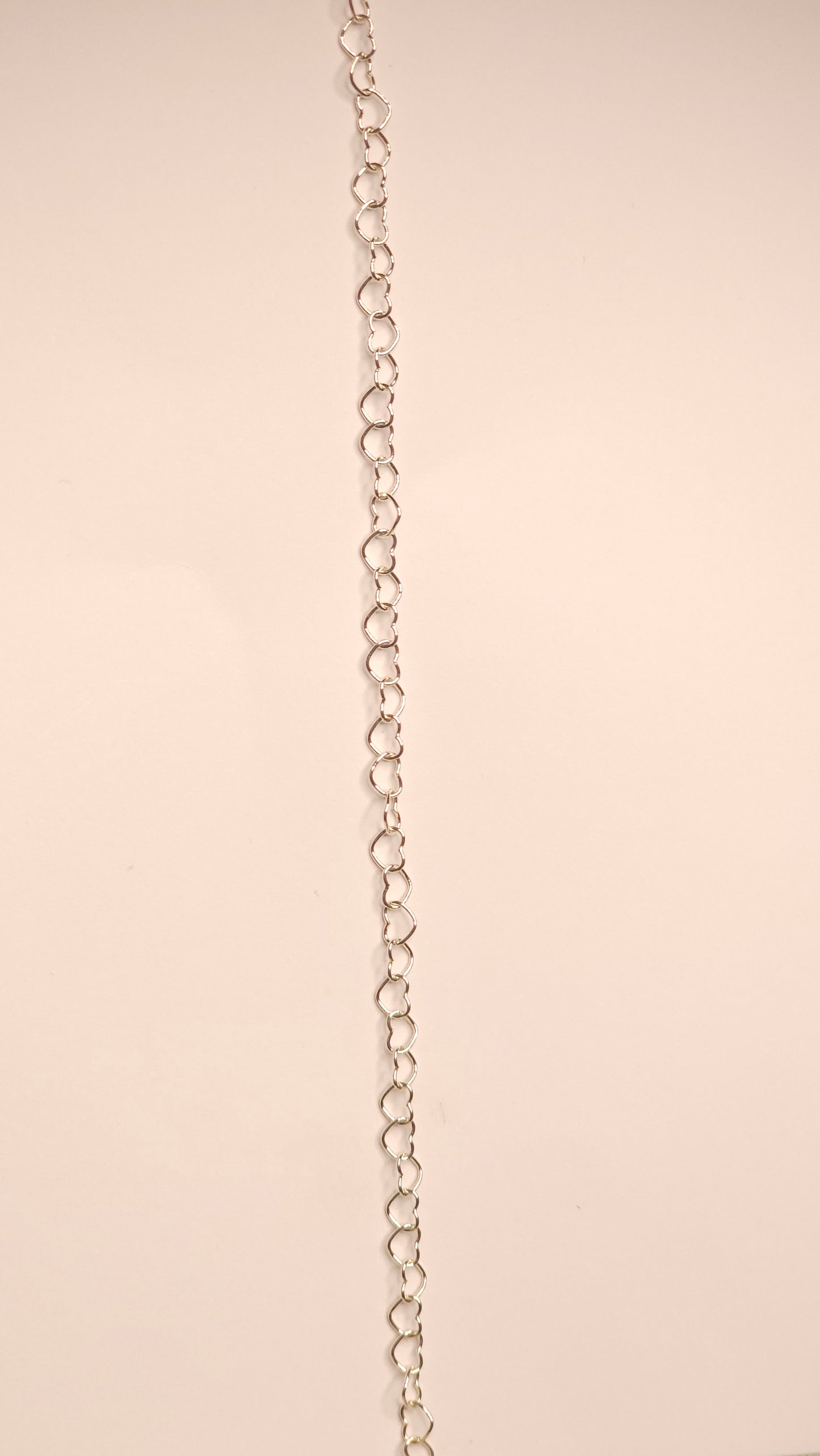 Sterling Silver Bigger heart Chain called the Lovers Link, for permanent Jewelry from the best Permanent Jewelry In MD