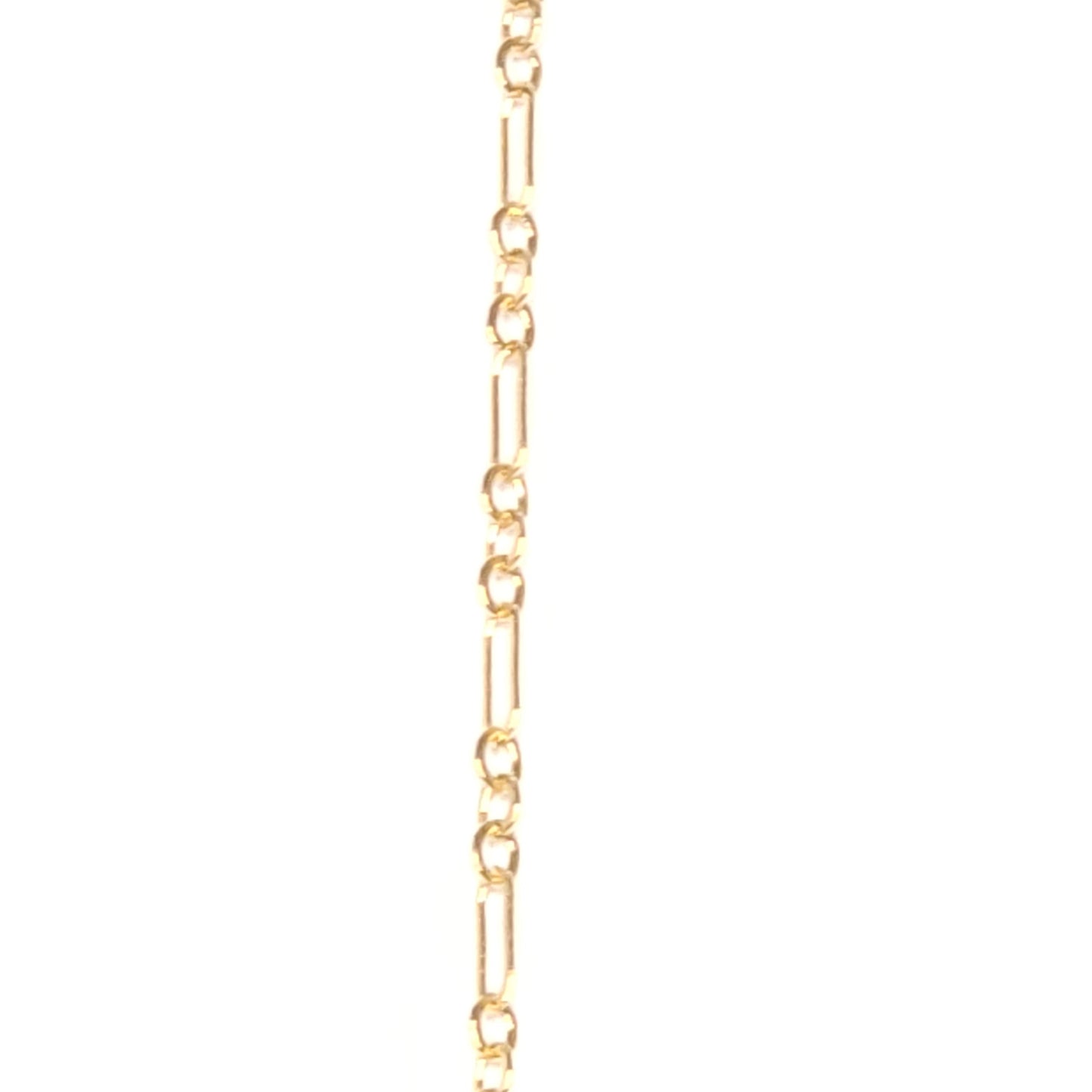 2mm gold filled loop and circle chain for permanent jewelry — perfect for bold, balanced style and long-lasting shine. Be Intentionally Linked.