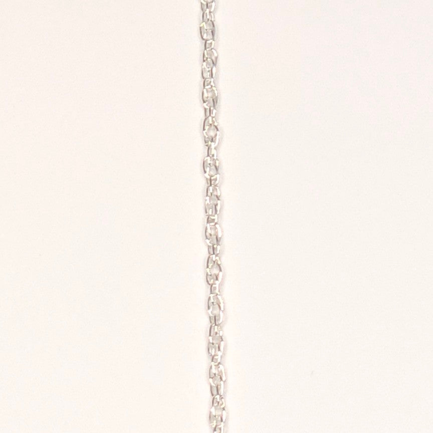 Sterling silver tiny rope chain, minimalist permanent jewelry style reflecting quiet elegance and enduring beauty — Be Intentionally Linked.