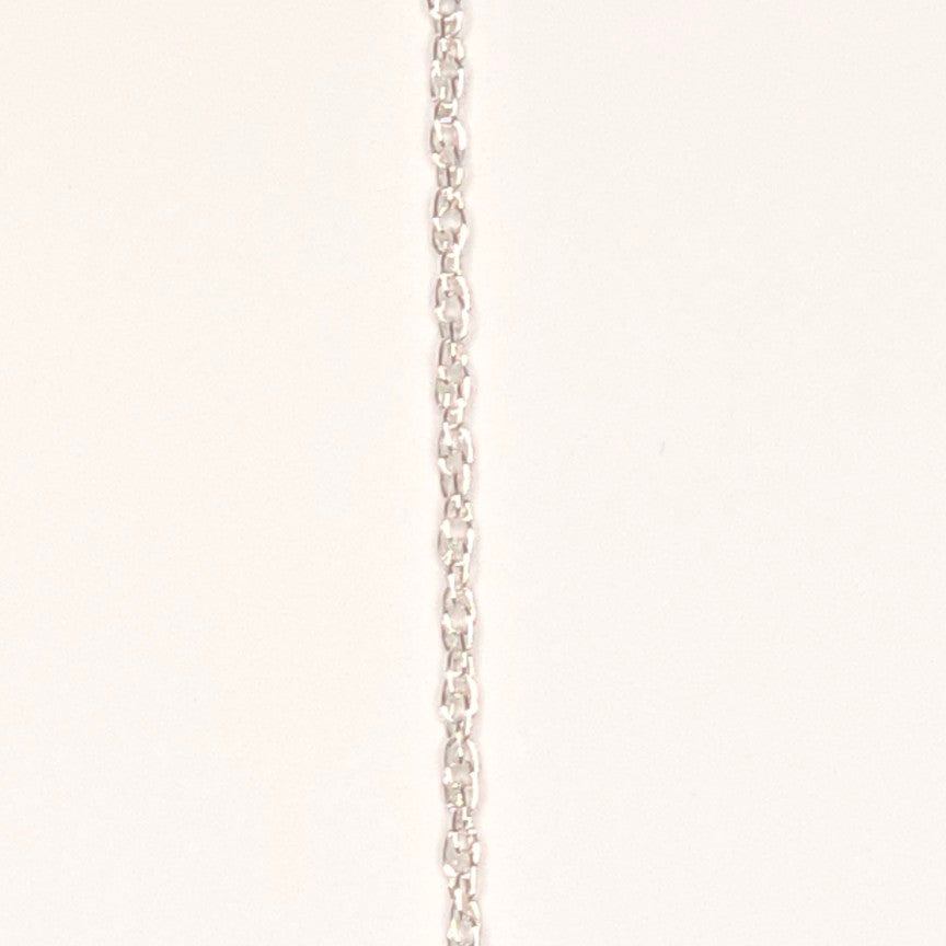 Sterling silver tiny rope chain, minimalist permanent jewelry style reflecting quiet elegance and enduring beauty — Be Intentionally Linked.