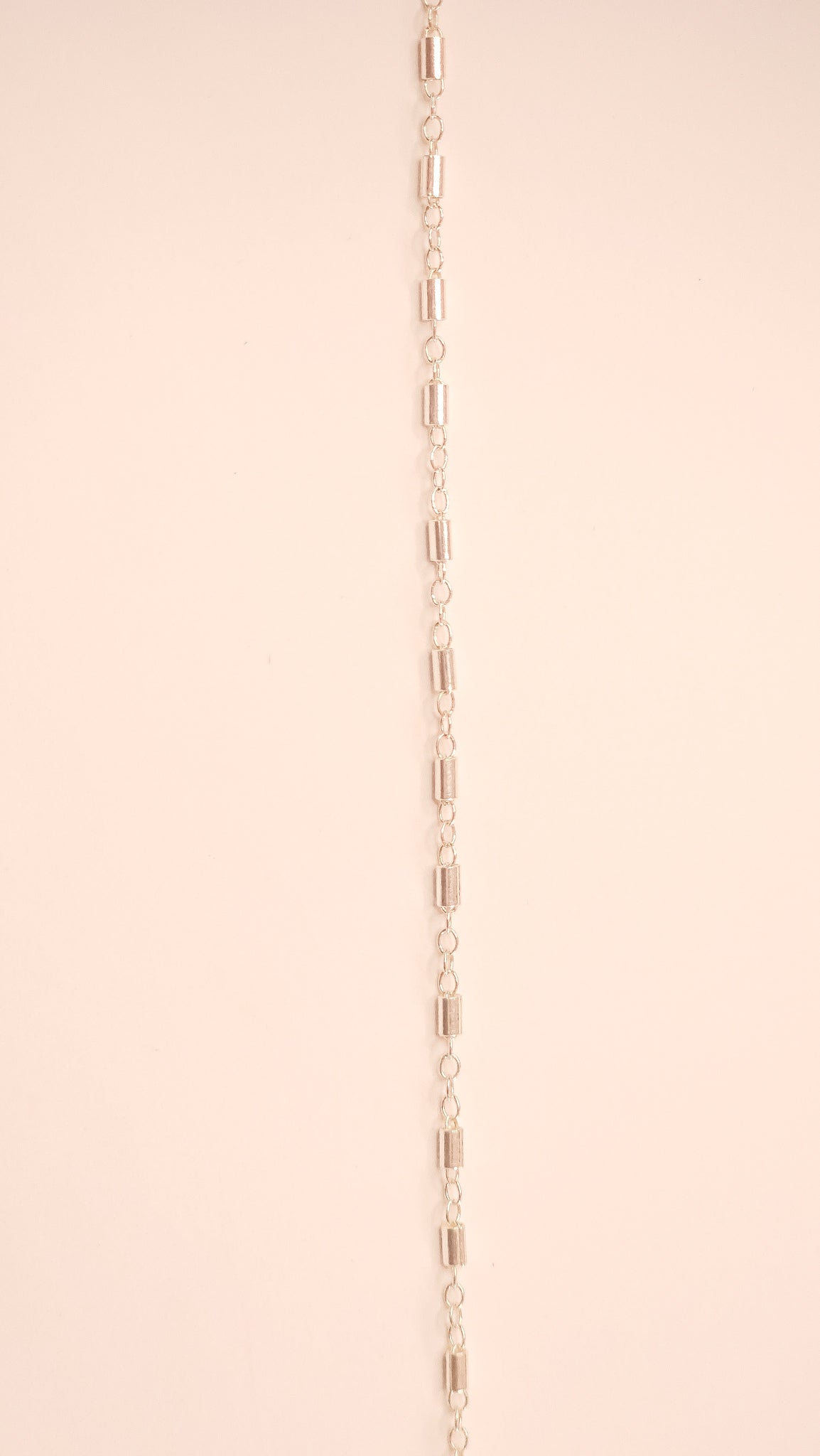 Celeste| Tube Cable Chain| Sterling Silver | Permanent Jewelry | Be Intentionally Linked