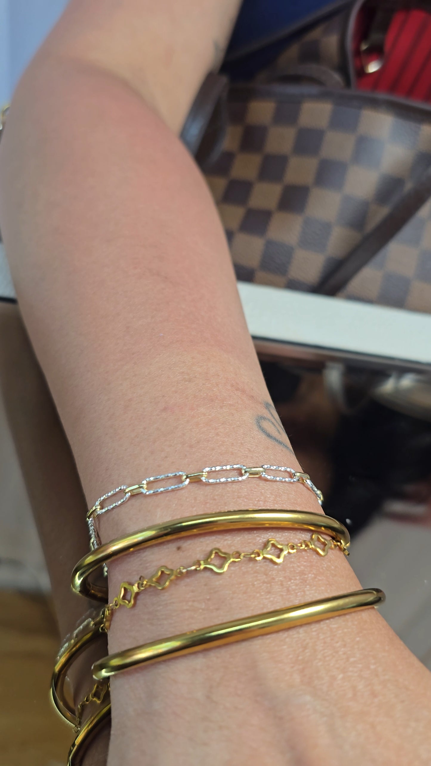 Radiant Link | 14K Gold Filled & Sterling Silver | Permanent Jewelry | Be Intentionally Linked