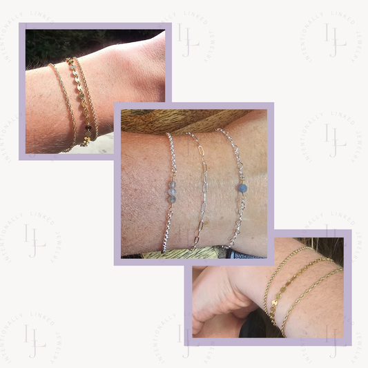 Busy Mornings + Permanent Jewelry = Effortless Elegance