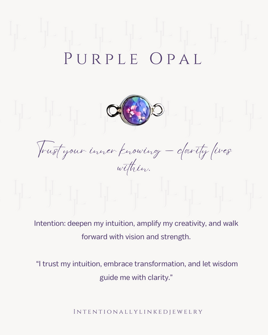 A Meaningful Guide to Opal Color Meanings & Intentionally Linked Permanent Jewelry