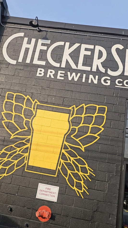 Checkerspot Brewing women owned brewery in baltimore featured in baltimore permanent jewelry diaries 