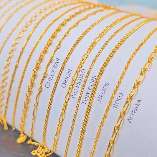 Blaire | Long & Short Oval | 14k Gold Filled | Permanent Jewelry | Be Intentionally Linked | Baltimore, Maryland