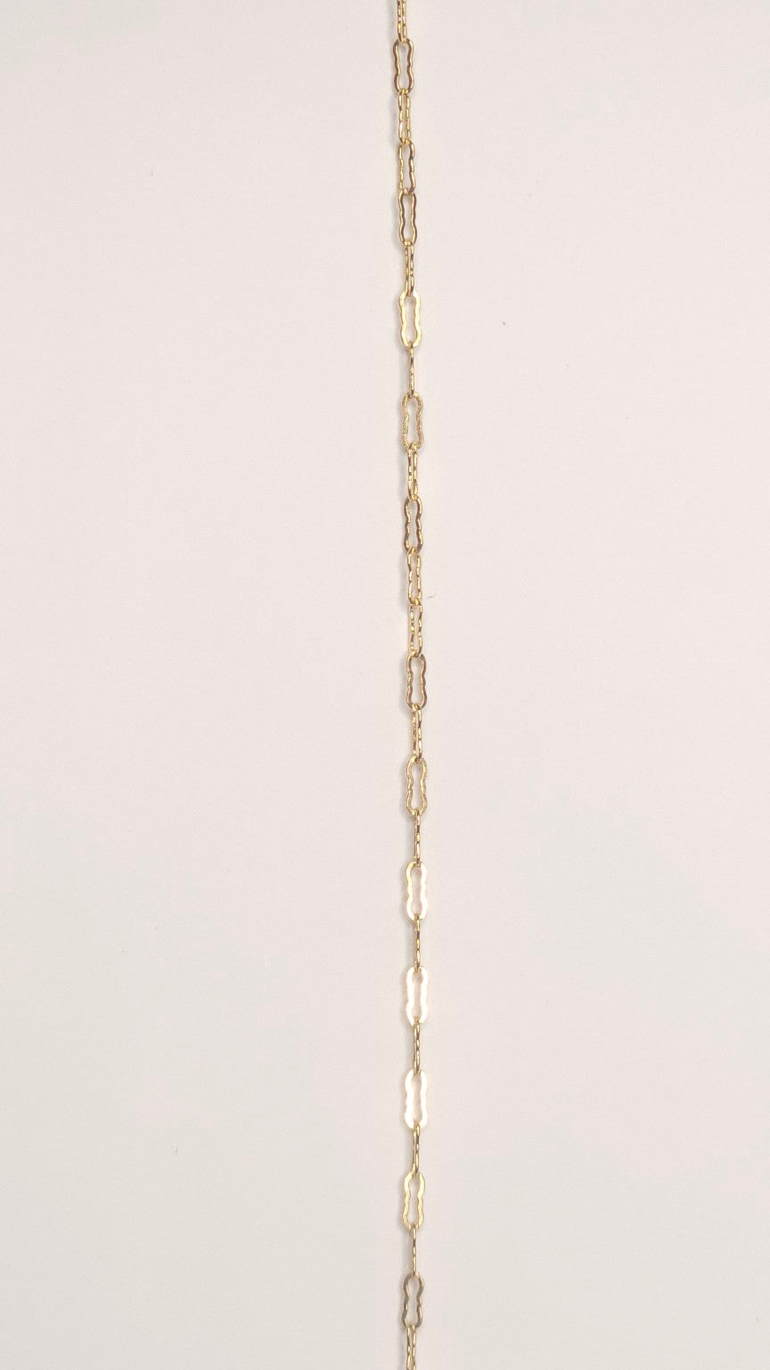 14k gold filled krinkle chain with dimensional links and artistic flair, designed for soulful stacking and lasting beauty — Be Intentionally Linked.