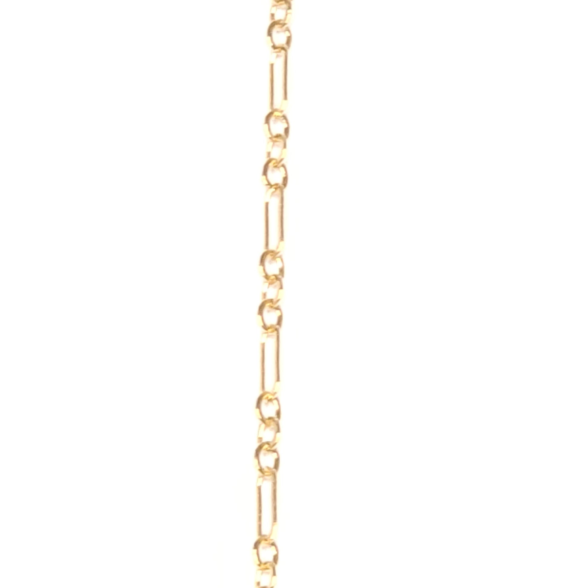 2mm gold filled loop and circle chain for permanent jewelry — perfect for bold, balanced style and long-lasting shine. Be Intentionally Linked.