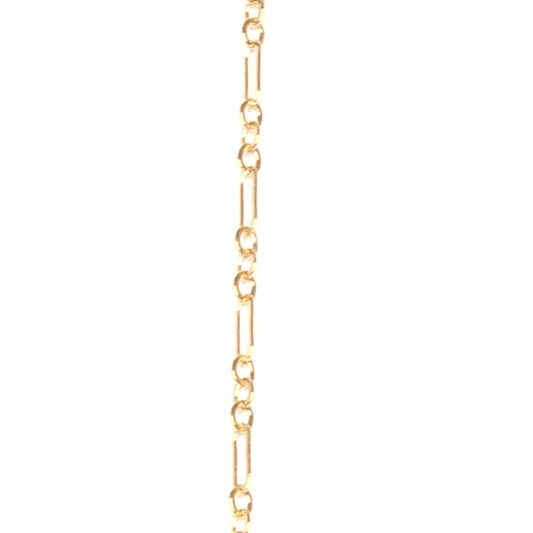2mm gold filled loop and circle chain for permanent jewelry — perfect for bold, balanced style and long-lasting shine. Be Intentionally Linked.
