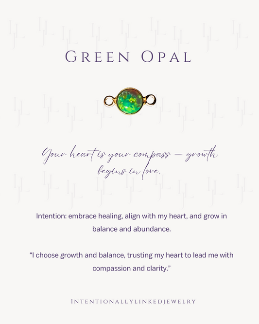 Green_Opal_Connector_Gold_Filled_Sterling_Permanent_Jewelry_Be_Intentionally_Linked