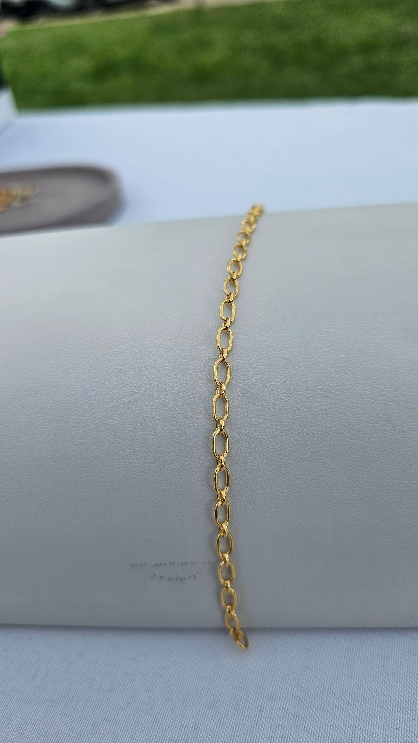 Blaire | Long & Short Oval | 14k Gold Filled | Permanent Jewelry | Be Intentionally Linked | Baltimore, Maryland