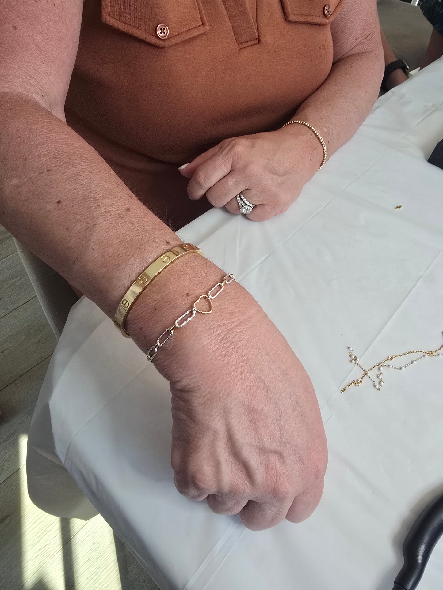 Radiant Link | 14K Gold Filled & Sterling Silver | Permanent Jewelry | Be Intentionally Linked