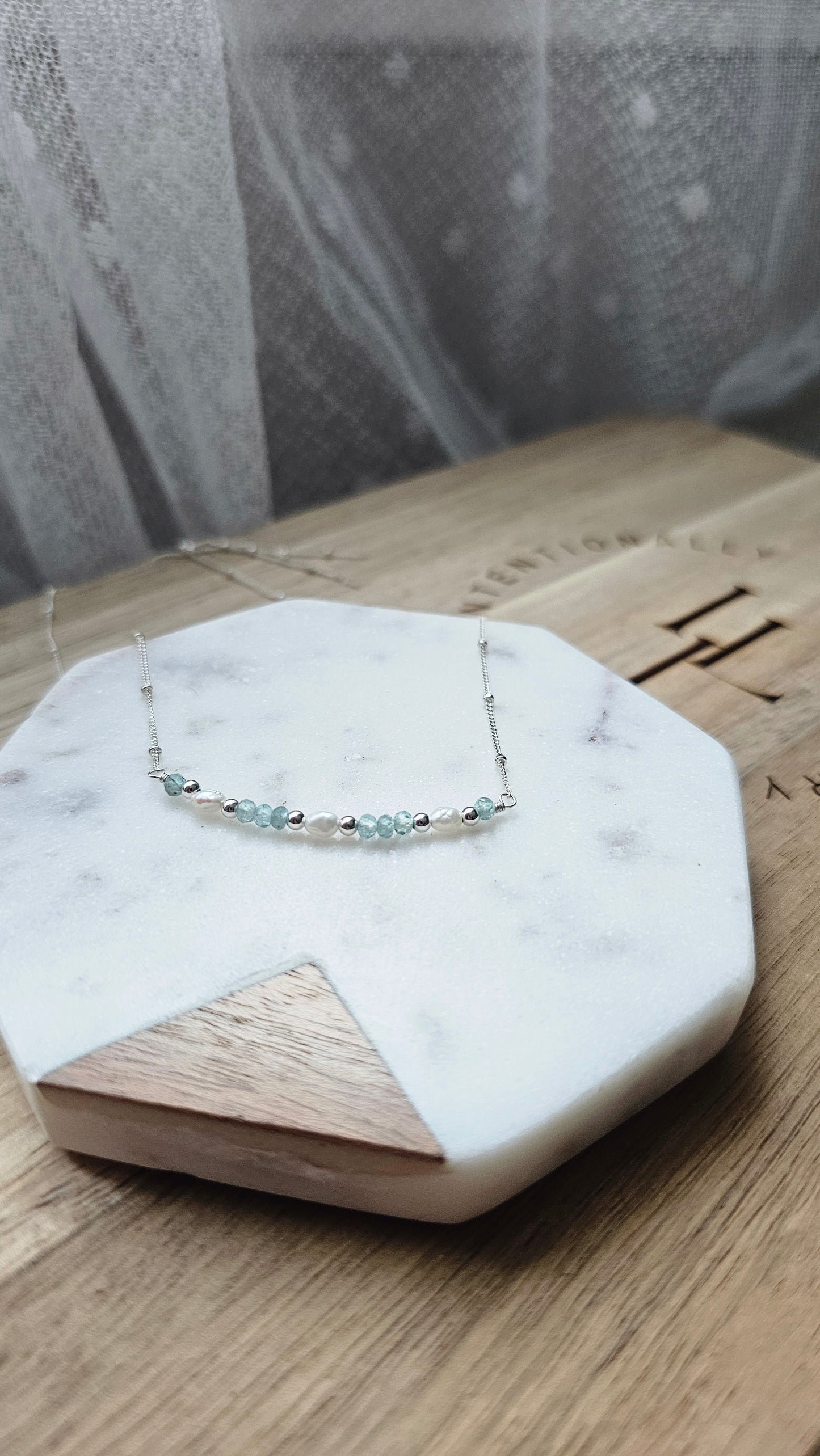 Birthstone Bar Necklace *Custom Order*
