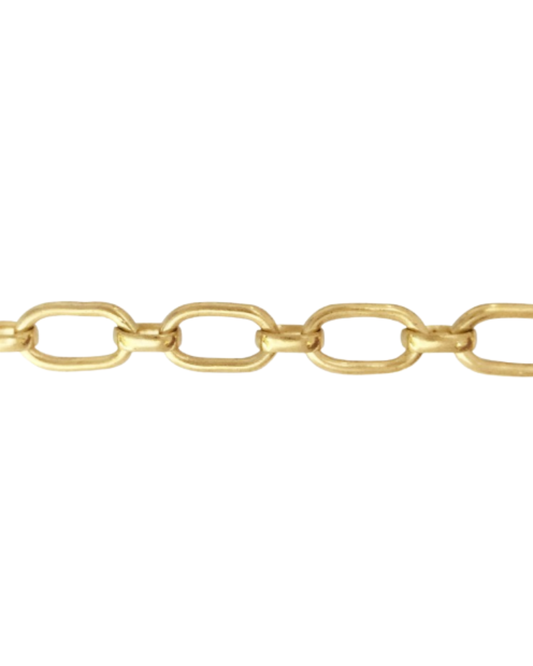 Blaire | Long & Short Oval | 14k Gold Filled | Permanent Jewelry | Be Intentionally Linked | Baltimore, Maryland