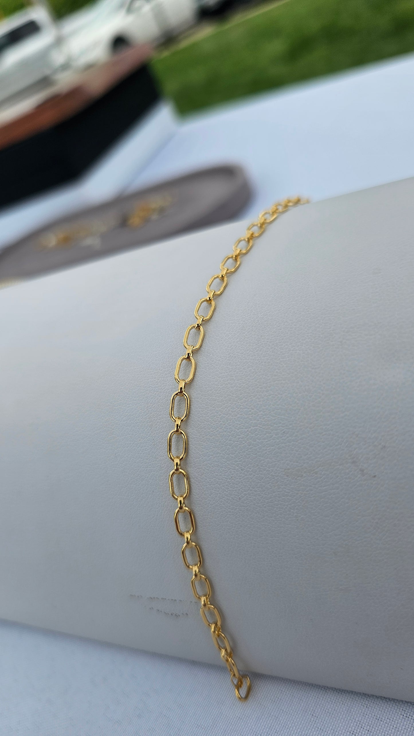 Blaire | Long & Short Oval | 14k Gold Filled | Permanent Jewelry | Be Intentionally Linked | Baltimore, Maryland