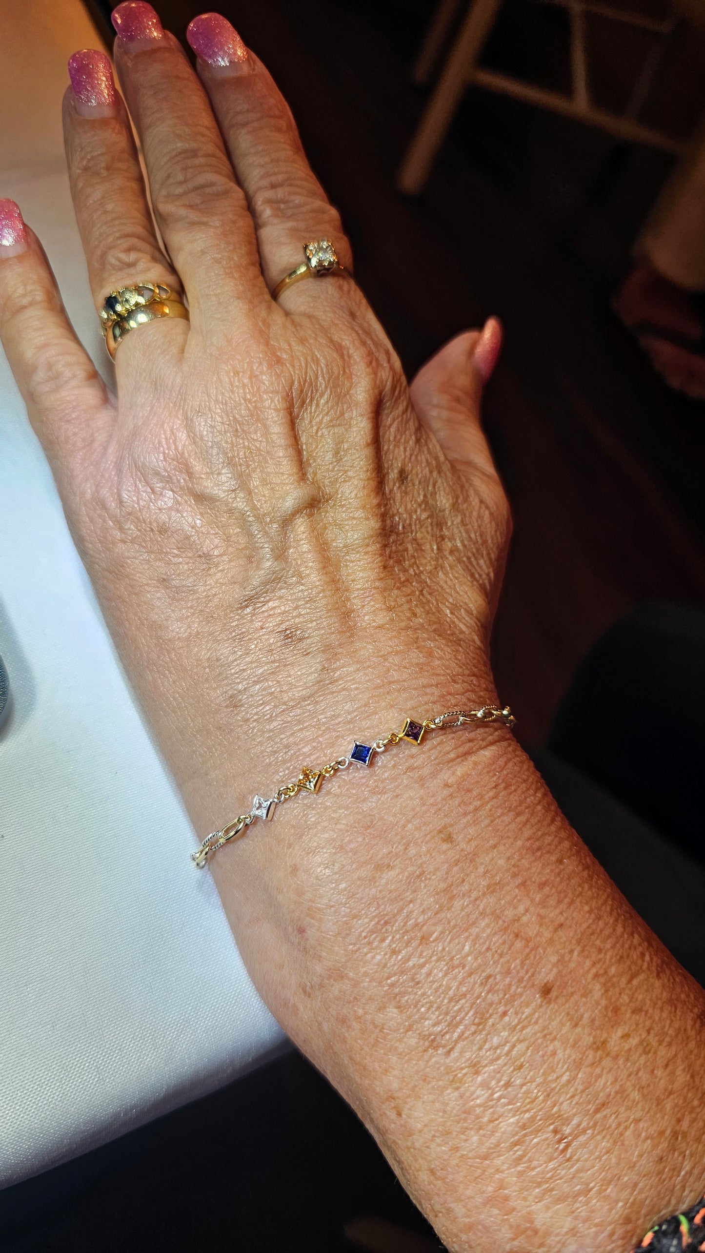 Birthstone Connector