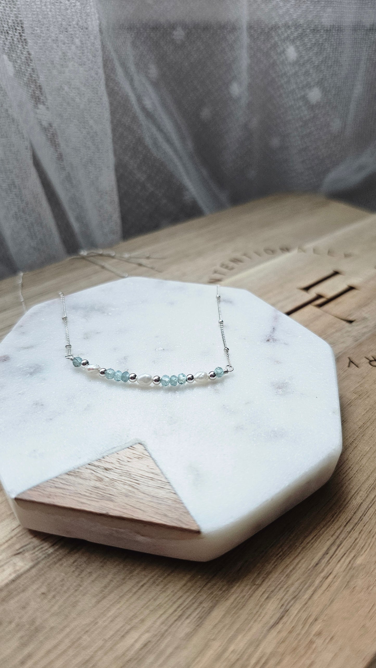 Birthstone Bar Necklace *Custom Order*