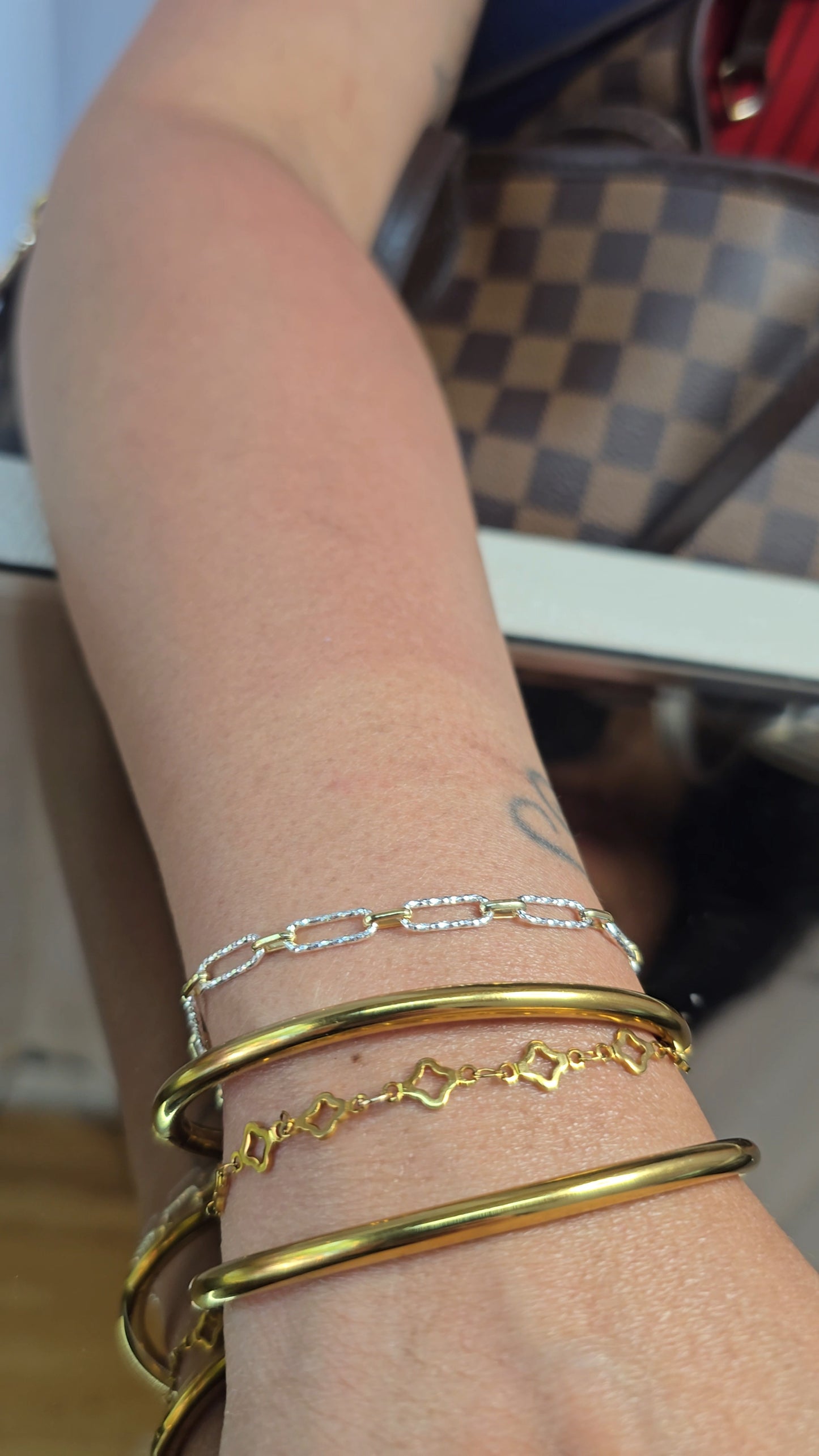 Radiant Link | 14K Gold Filled & Sterling Silver | Permanent Jewelry | Be Intentionally Linked