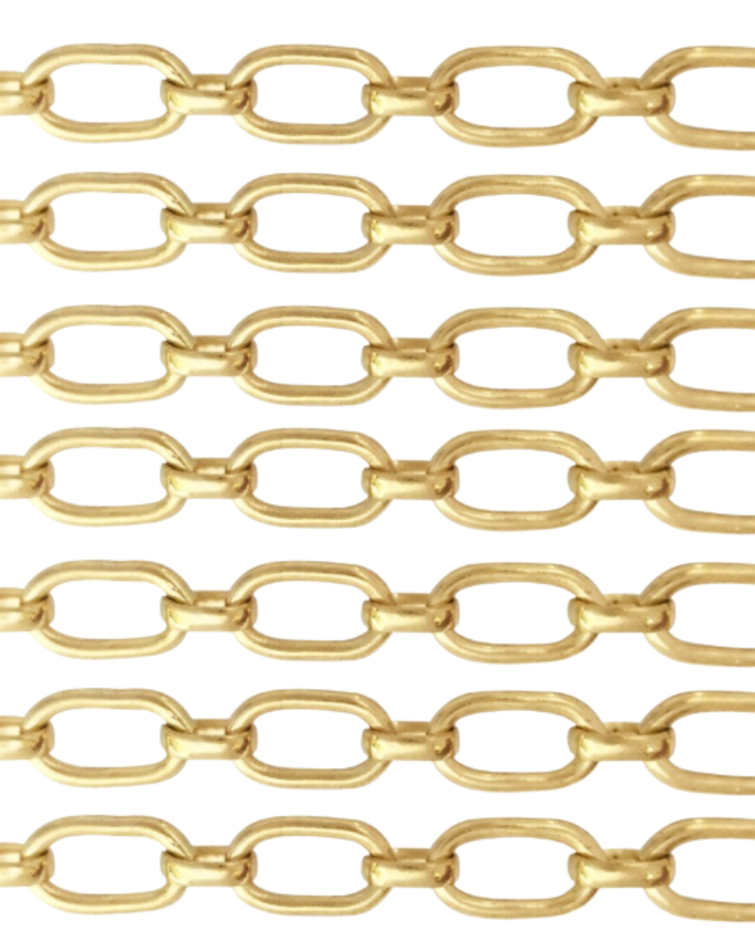 Blaire | Long & Short Oval | 14k Gold Filled | Permanent Jewelry | Be Intentionally Linked | Baltimore, Maryland