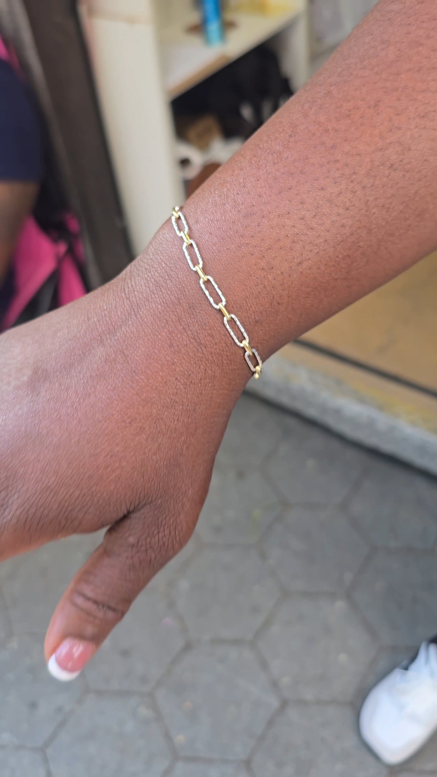 Radiant Link | 14K Gold Filled & Sterling Silver | Permanent Jewelry | Be Intentionally Linked